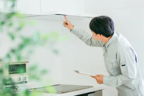 レンジフード修理